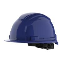 4932478914 Milwaukee Bolt 100 Blue Hard Hat with Chin Strap, AdjustableVentilated