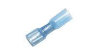 b-106-3632 nVent RAYCHEM B-106 Series Blue Yes Socket Spade Connector, Socket, 6.35 x 0.81mm Tab Size