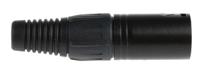 457-914 RS PRO Cable Mount XLR Connector, Male, 250 V ac, 5 Way, Silver Plating