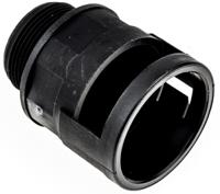 bvnv-m329 PMA Straight, Conduit Fitting, 29mm Nominal Size, M32, PA 6, Black IP68 rating