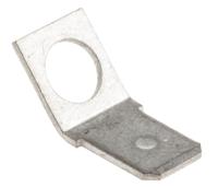61365-1 TE Connectivity FASTON .250 Uninsulated Male Spade Connector, PCB Tab, 6.35 x 0.81mm Tab Size