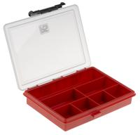 515-552 RS PRO 7 Cell Red PP Compartment Box, 32mm x 175mm x 143mm