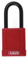 7440-red-kd ABUS Key Weatherproof Aluminium, Steel Safety Padlock, 6.5mm Shackle, 38mm Body