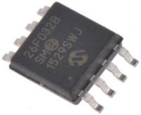 sst26vf032b-104ism Microchip 32Mbit SPI Flash Memory 8-Pin SOIJ, SST26VF032B-104I/SM