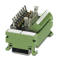 2968205 Phoenix Contact 14-Contact Male Interface Module, FLK, IDC Connector, DIN Rail Mount, 3 A, 8 A