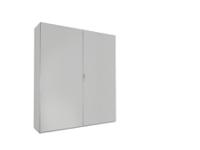 5842600 Rittal SE Series Sheet Steel Double-Door-Door Floor Standing Enclosure, Opaque Door, IP55, 1600 x 400 x 1800mm