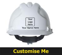 ajb160-000-151 JSP EVOLite White Safety Helmet, AdjustableVentilated