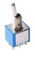 5646cdb APEM Toggle Switch, Panel Mount, On-On, DPST, Solder Lug Terminal, 20V ac/dc