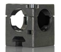 3842541187 Bosch Rexroth Adapter, Connecting Component, Strut Profile 28 mm, Groove Size D28mm