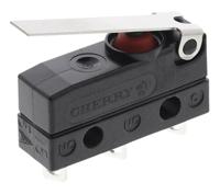 dc2c-a1lc ZF Hinge Lever Micro Switch, Solder Terminal, 10.1 A @ 250 V ac, SPDT, IP6K7