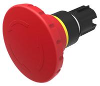 45-2c361a20000 EAO 45 Series, Twist Release, Emergency Stop Push Button Head