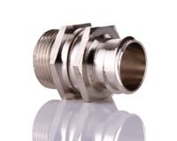 214-9562 RS PRO Swivel, Conduit Fitting, 25mm Nominal Size, M25, Brass, Silver IP54 rating