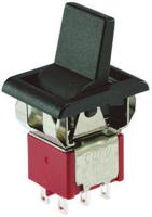 2-1571987-7 TE Connectivity DPDT, On-Off-On Rocker Switch Panel Mount