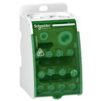 lgy125014 Schneider Electric Distribution Block, 14 Way, 250A, 230 V, White