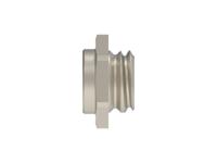 284067-e ERNI Tan Connector Hardware, Shell Size 13mm for use with M8 Connector