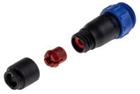 px041106p4550 Bulgin Circular Connector, 6 Contacts, Cable, Miniature Connector, Plug, Male, IP68, Buccaneer 400 Series