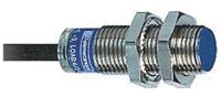 xs512b1pbl2 Telemecanique Sensors Inductive Threaded Barrel Proximity Sensor, M12, 2 mm Detection, PNP NC, 12 → 48 V dc
