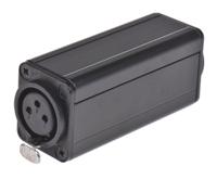 naditbnc-f Neutrik Chassis Mount XLR Connector, Female, 5 V, 3 Way