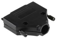 dtppk25-k MH Connectors MHDTPPK Series ABS D Sub Backshell, 25 Way, Strain Relief