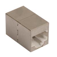 tdg1026ksc6-mnl L-Com TDG Series RJ45 Coupler, Cat6, Nickel Plated Brass