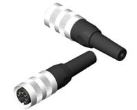 210-0206 RS PRO 8 Pole Din, 5A, 250 V IP40, Screw Lock, Female, Cable Mount