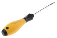 27151 Wiha Slotted  Screwdriver, 4 mm Tip, 100 mm Blade, 211 mm Overall