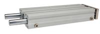 180-293 RS PRO Pneumatic Guided Cylinder - 25mm Bore, 200mm Stroke, Double Acting