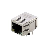 tmjg4813-8kgdnl4 Taoglas TMJ Series Ethernet Connector, Surface Mount, EMI Shield Straight 1 Port 1 -Way