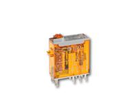 465290240020 Finder Plug-In Mount Power Relay, 24V dc Coil, 8A Switching Current, DPDT
