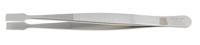 136-9797 RS PRO 120 mm, Stainless Steel, Flat, Tweezers