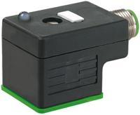 7000-41401-0000000 Murrelektronik Limited MSUD 4P, Male DIN 43650 Connector with Indicator Light, 24 V ac/dc Voltage