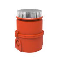 32035805000 Pfannenberg IS-m Series Red Beacon, 24 V dc, IP65, Direct Mount, 102dB at 1 Metre