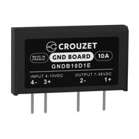 gndb10d1e Crouzet GND Board Series Solid State Relay, 10 A rms Load, PCB Mount, 36 Vrms Load