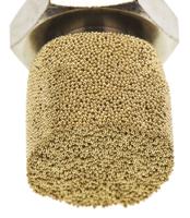724-936 Legris 0672 Brass, Sintered Bronze 12bar Pneumatic Silencer, Threaded, G 1/8 Male
