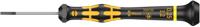 05030100001 Wera Slotted Precision Screwdriver, 1.2 x 0.25 mm Tip, 40 mm Blade, 137 mm Overall
