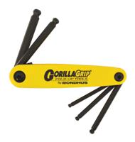 bf5 Bondhus 5 piece Folding Imperial Hex Key Set, 1/4 → 7/32"