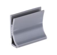 233-190 RS PRO Grey PVC Flat cable tie, 8mm Max. Bundle