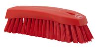 38904 Vikan Hard Bristle Red Scrubbing Brush, 36mm bristle length, Polyester bristle material