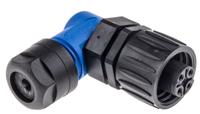 c01620f00310010 Amphenol Industrial Circular Connector, 3 Contacts, Cable, Standard Connector, Socket, Female, IP67, Ecomate M Series