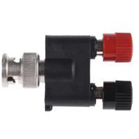 j01008a0627 Telegartner Black, Red, Male Binding Post With Brass contacts and Gold Plated - Socket Size: 4mm