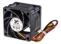fd1240-c0051m2al ARX CeraDyna Series Axial Fan, 12 V dc, DC Operation, 28.3m³/h, 3.72W, 310mA Max, 40 x 40 x 28mm