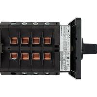092112-t5b-4-8213e Eaton, 4P 3 Position 60° Changeover Cam Switch, 690V (Volts), 63A, Short Thumb Grip Actuator