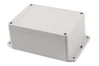 rp1210bf Hammond RP Series Light Grey Polycarbonate General Purpose Enclosure, IP65, Flanged, Light Grey Lid, 145 x 105 x 60mm