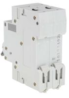 euc2p2c Europa EUC2P EUC MCB, 2P, 2A Curve C, 230V AC, 10 kA Breaking Capacity