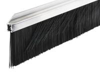 326-9959 RS PRO Black Aluminium, Nylon Brush Strip, 60mm