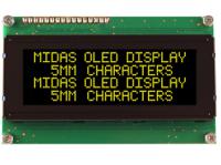 mcob42005a1v-eyp Midas Yellow OLED Display COB Parallel Interface