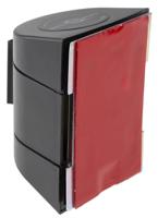 897g-33-d4-gmwc Tensator Black & Yellow Plastic Retractable Barrier, 4.6m, Yellow/Black Tape