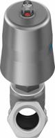 vzxf-l-m22c-m-b-g1-240-m1-v4v4t-50-10 Festo Angle Seat type Pneumatic Actuated Valve, BSP 1in, 10 bar