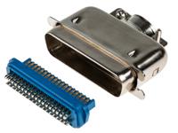 239-1213 RS PRO Male 36 Pin Straight Cable Mount SCSI Connector, Solder