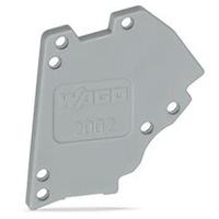 2002-641 WAGO TOPJOB S Series End Plate for Use with DIN Rail Terminal Block
